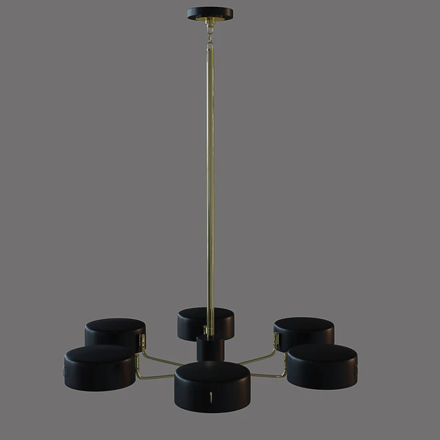 SIX LIGHT CHANDELIER — Descargar