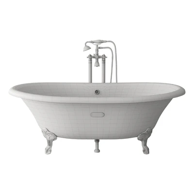 Roca Newcast Classic Bathtub — Ver 5