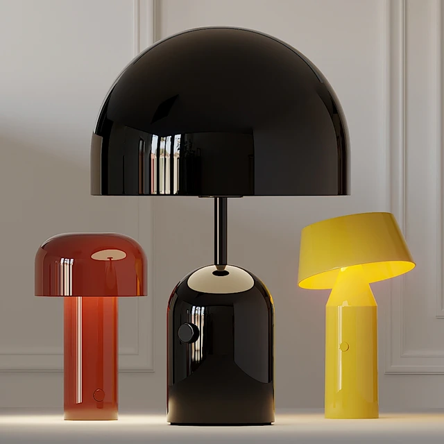 Bellhop, Bicoca and Bell Table Lamps in Several Colors — Descargar