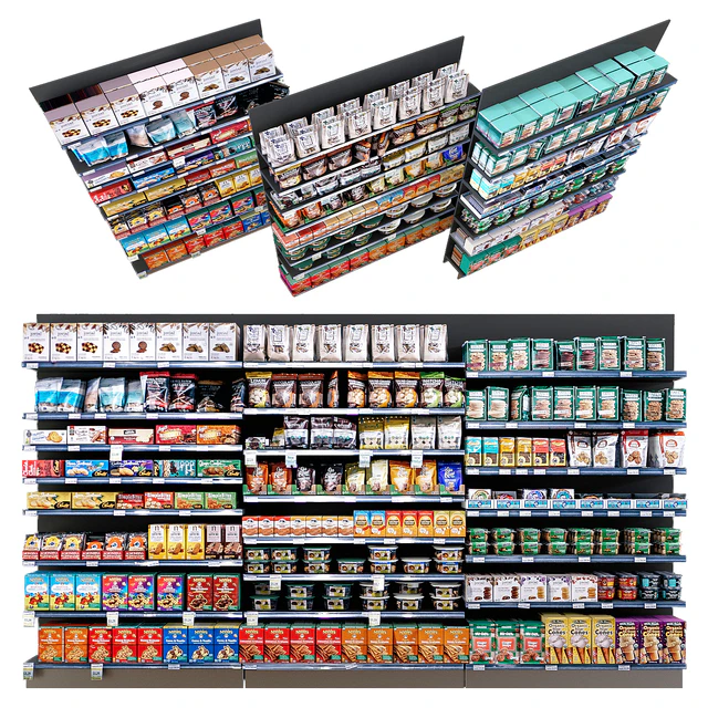 Shelves with goods — Descargar