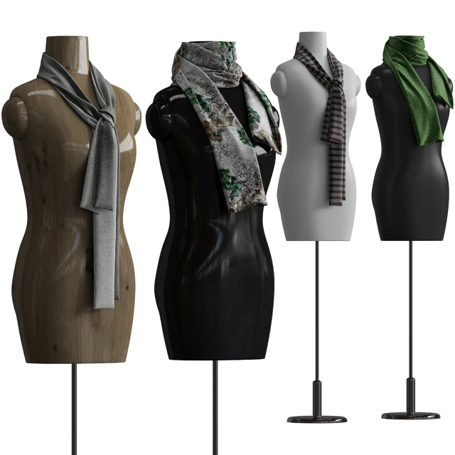 Shawl over manikin — Descargar
