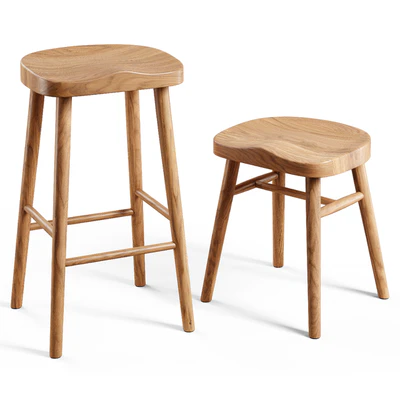 Zara Home - The ash wood stool — Вид 1