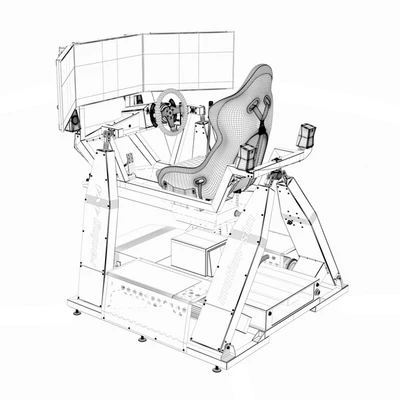 Racing Game Simulator motion sim — Вид 2