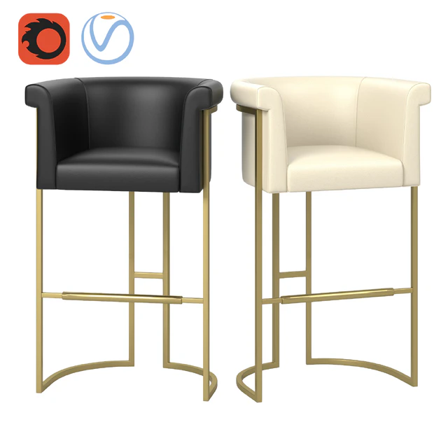 Baker Diolite Barstool — Скачать