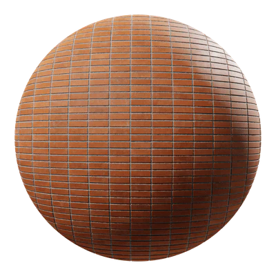 dragfaced stack bond clay brick wall texture red — скачать
