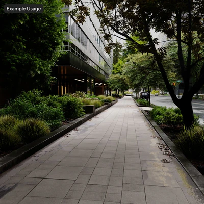 alternating offset concrete paver texture neutral grey — Ver 4