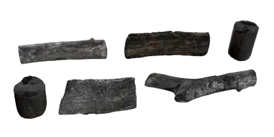 burnt firewood pack 001 — Descargar