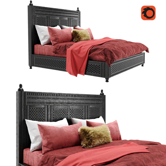 RH Miraya Bed — Descargar