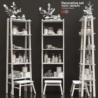 Decorative set IKEA VILTO — Ver 2