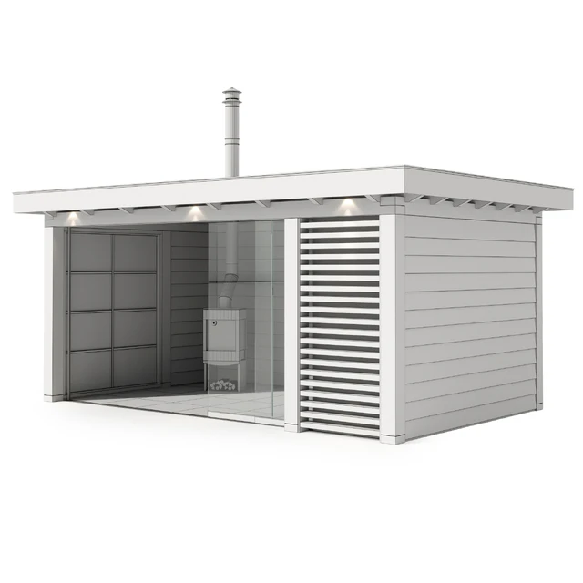 Gazebo with oven Buitenpracht — Descargar