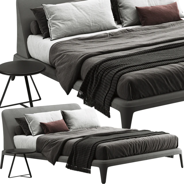 Poliform kelly imbottito bed — Descargar
