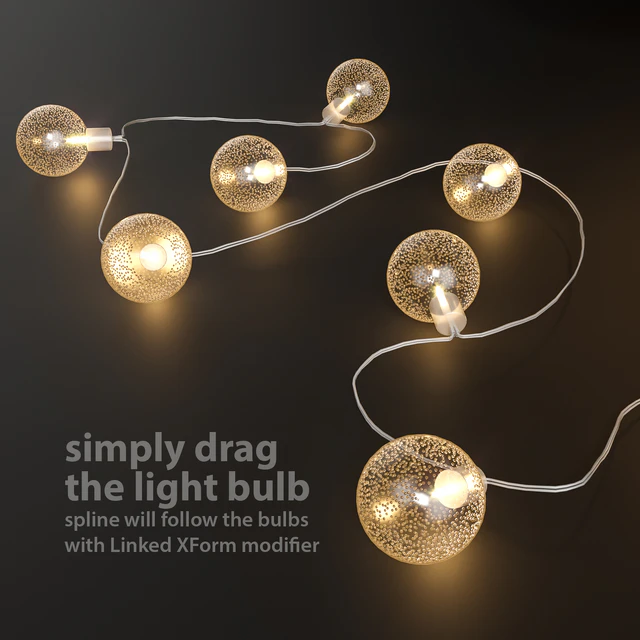 Editable garland lights set 5 — Descargar