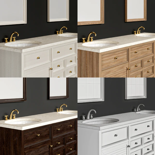 classic bathroom furniture 02 — Descargar