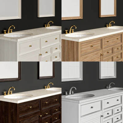 classic bathroom furniture 02 — Ver 2