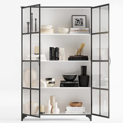 Crate & Barrel Kedzie cabinet — Ver 2