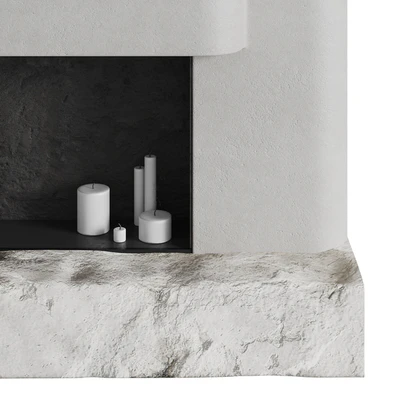 Fireplace area Monolithic — View 4