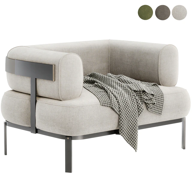 BELT Armchair By BAXTER design — Descargar