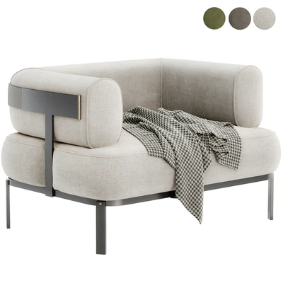 BELT Armchair By BAXTER design — Ver 1