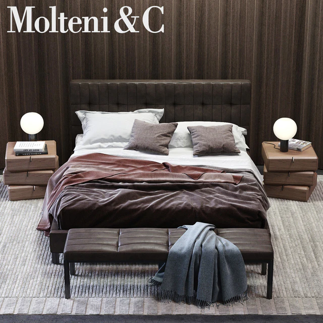 Molteni &amp; C Anton Bed — Descargar