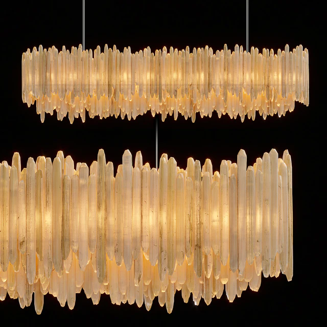 RH SELENITE CRYSTAL RECTANGULAR CHANDELIER 72 " — Descargar