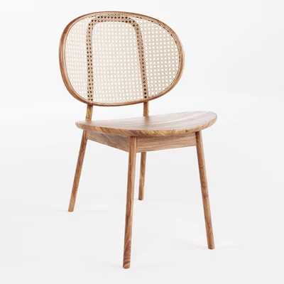 Cane Collection Rattan Chair 04 — Ver 1