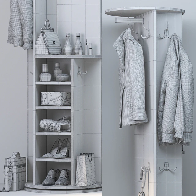 Set of clothes, shoes and accessories for mix 4 wardrobe — Descargar