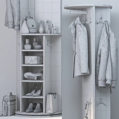 Set of clothes, shoes and accessories for mix 4 wardrobe — Ver 3
