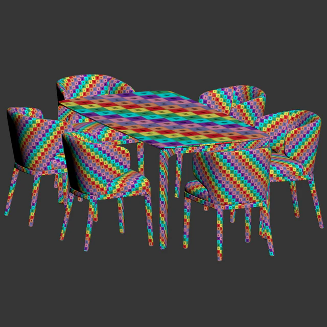 Dining Set 52 — Скачать