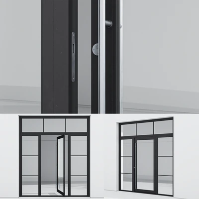 Aluminum door 207 — Ver 4