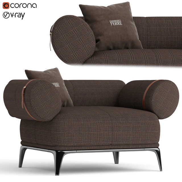 Gianfranco Ferre Phoenix armchair — Скачать