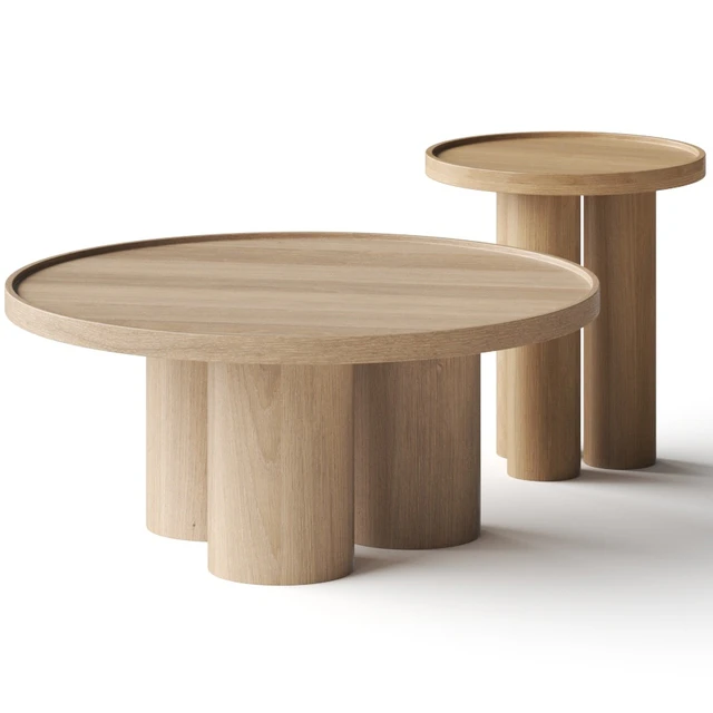 Lulu and Georgia Delta Round Coffee Tables — Скачать