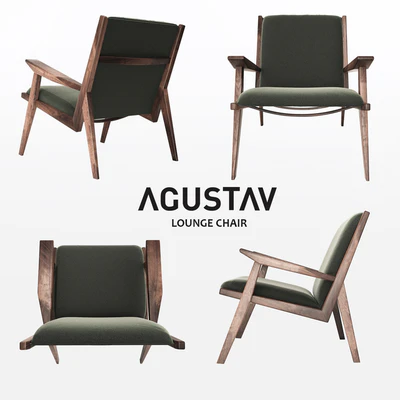 AGUSTAV lounge chair — Ver 2