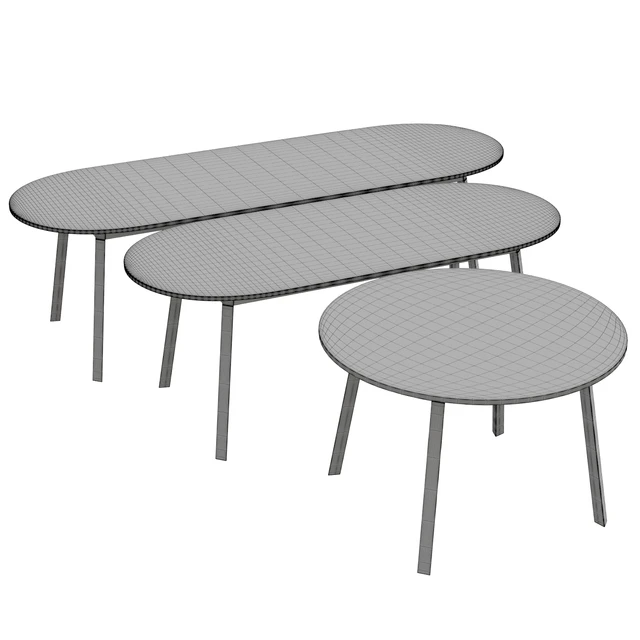 Triangle Leg Table — Скачать