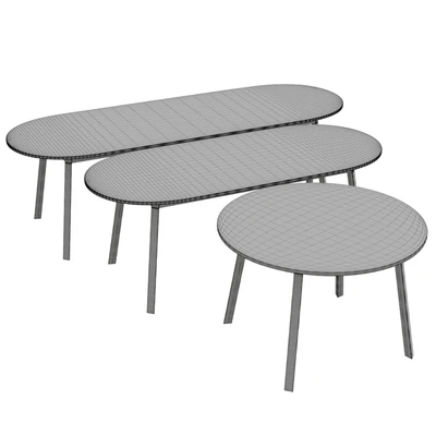 Triangle Leg Table — Вид 2