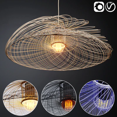 Pendant lamp   PENDANT LIGHT   FORESTIER 2   corona   vray — Ver 1