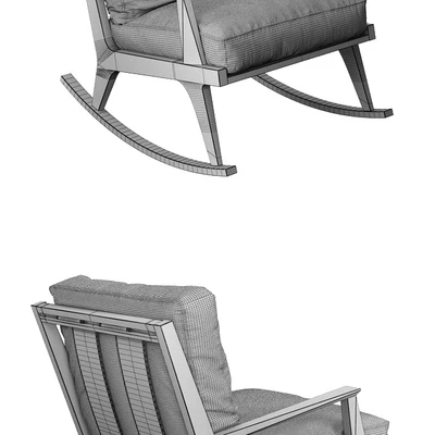 EGO ROCKING CHAIR (Potocco Italy) — Ver 2