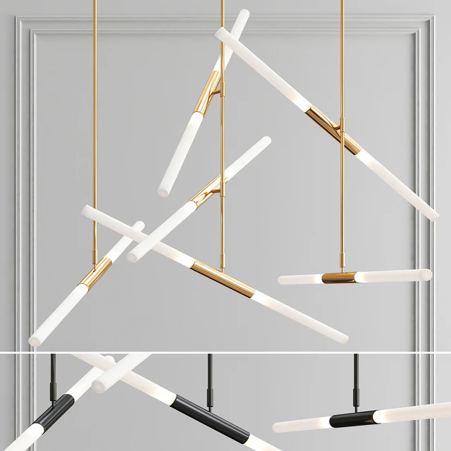 LED Lamp Tube Suspension Pendant Light — Descargar