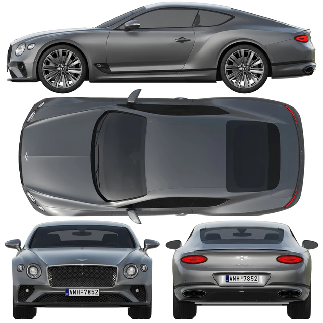 Bentley Continental GT Speed — Скачать