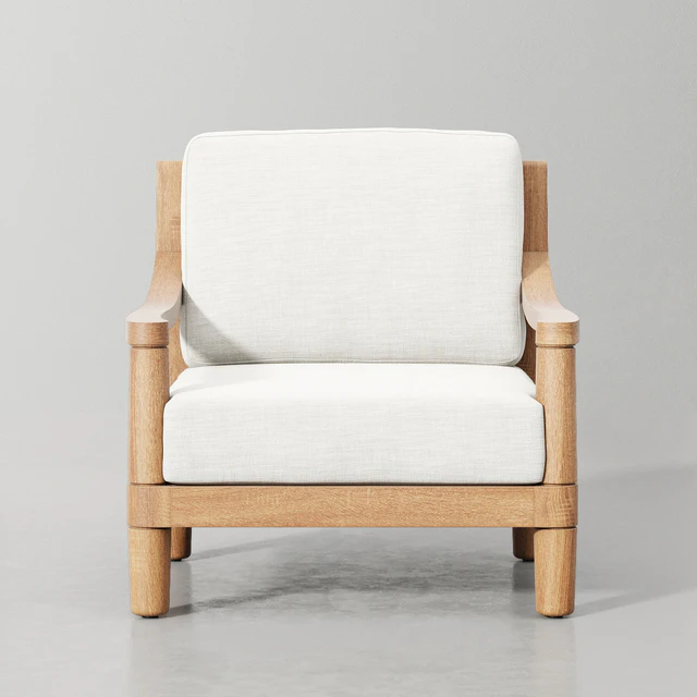 MIRAMAR TEAK LOUNGE CHAIR — Скачать