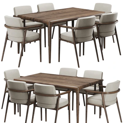 Dining chair and table191 — descargar