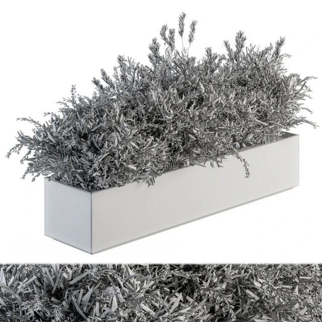Outdoor Plant Set 166 - Plant Box Bush — Скачать