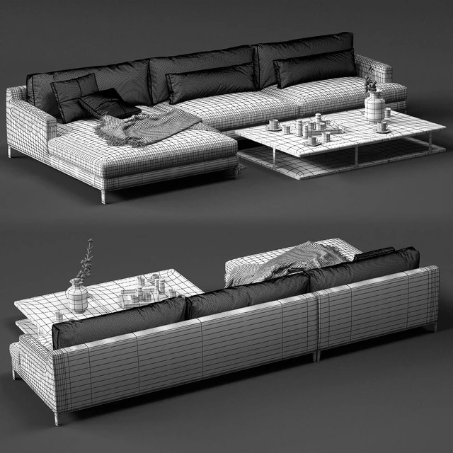 POLIFORM BELLPORT Corner Sofa — Descargar