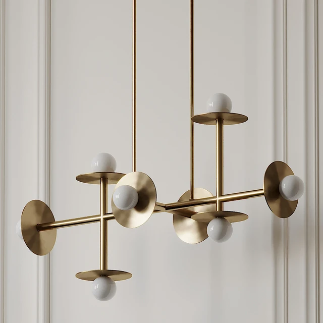 Nodes 8 Light Linear Suspension by Kelly Wearstler — Descargar