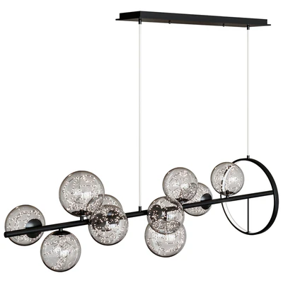 Pendant lamp Modern 10-Light Chandelier — Ver 1