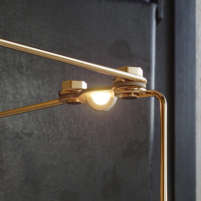 QUASAR COSMOS SQUARE TRIPLE SUSPENSION LAMP 120cm — Вид 2