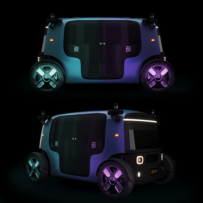Zoox Smart Car — Вид 3