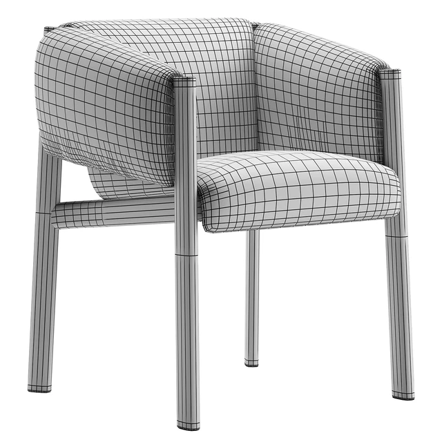 Plumon Dining Chair / Kettal — Descargar