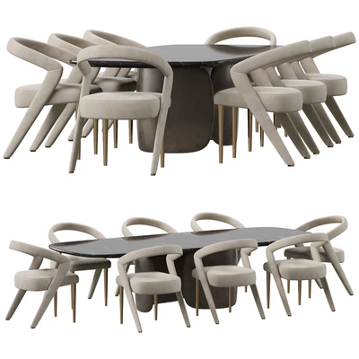 Wave Chair and Mellow Table — Ver 2