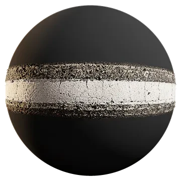 painted line rough asphalt 001 — Descargar