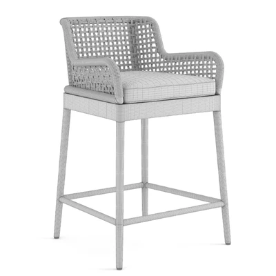 Somerset Outdoor Counter Stool — View 4